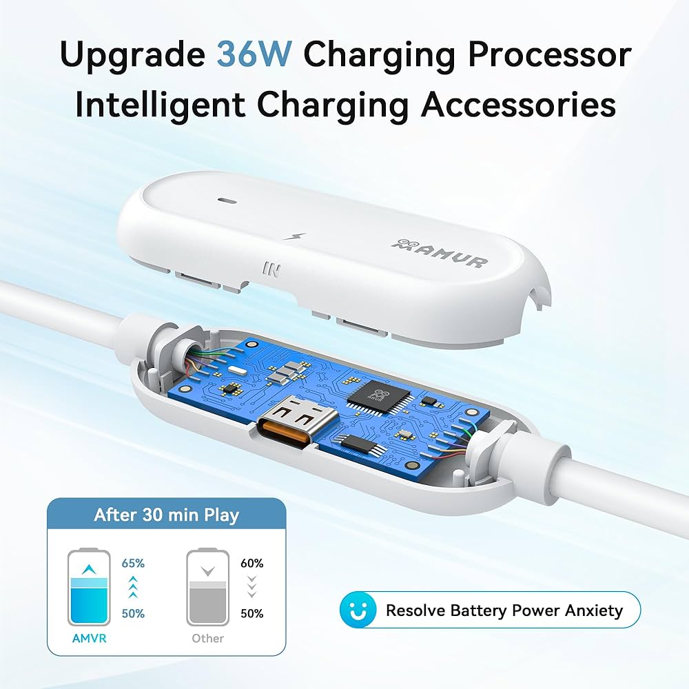 Amazon.com: AMVR 16FT(5M) Charging Link Cable Accessories